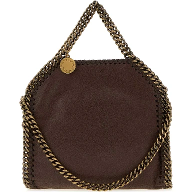 Falabella Tiny Bag Eco Shaggy Deer W/Vintage Gold