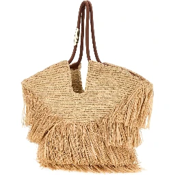 GOLDENTIME MEDIUM FRINGE TOTE