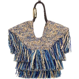 GOLDENTIME SMALL FRINGE TOTE