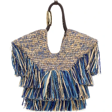 GOLDENTIME SMALL FRINGE TOTE