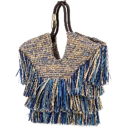 GOLDENTIME SMALL FRINGE TOTE