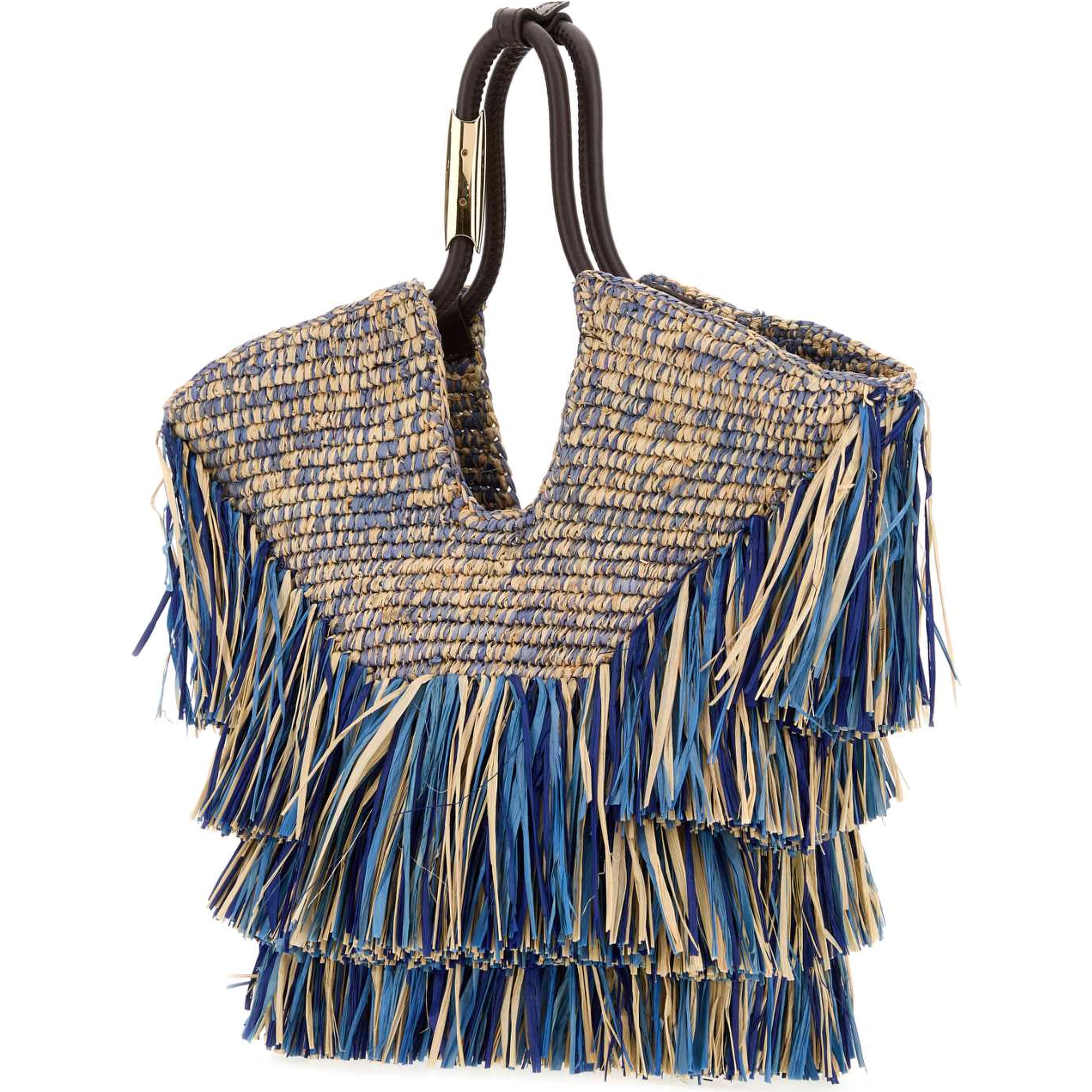 GOLDENTIME SMALL FRINGE TOTE