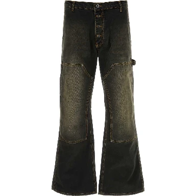 HALF ARROW FLARE CARPENTER JEANS