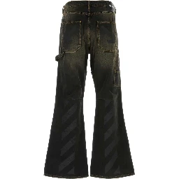 HALF ARROW FLARE CARPENTER JEANS