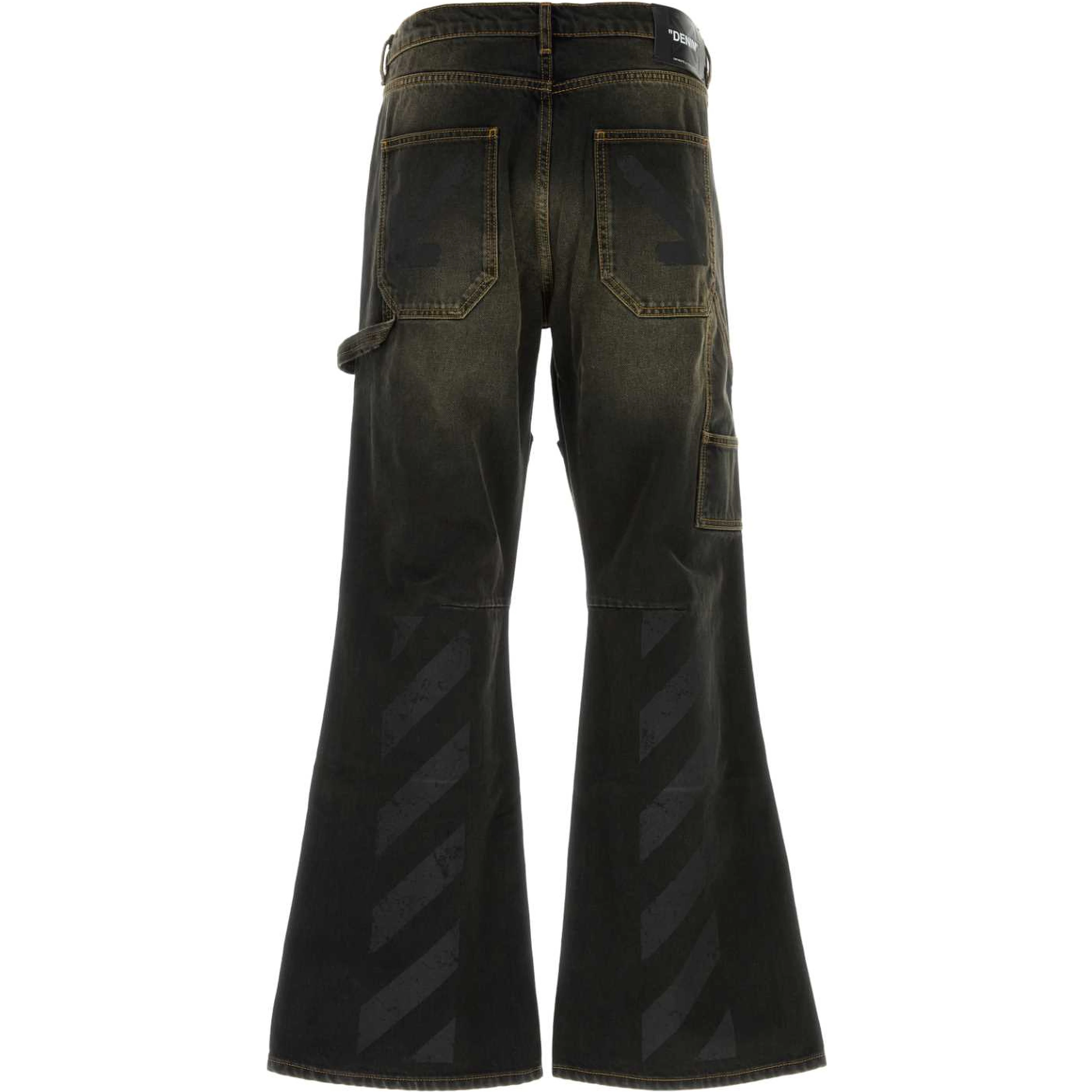 HALF ARROW FLARE CARPENTER JEANS