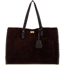 MORTIMER TOTE IN REVERSE SUEDE