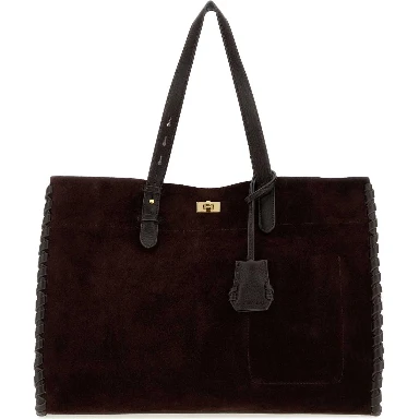 MORTIMER TOTE IN REVERSE SUEDE