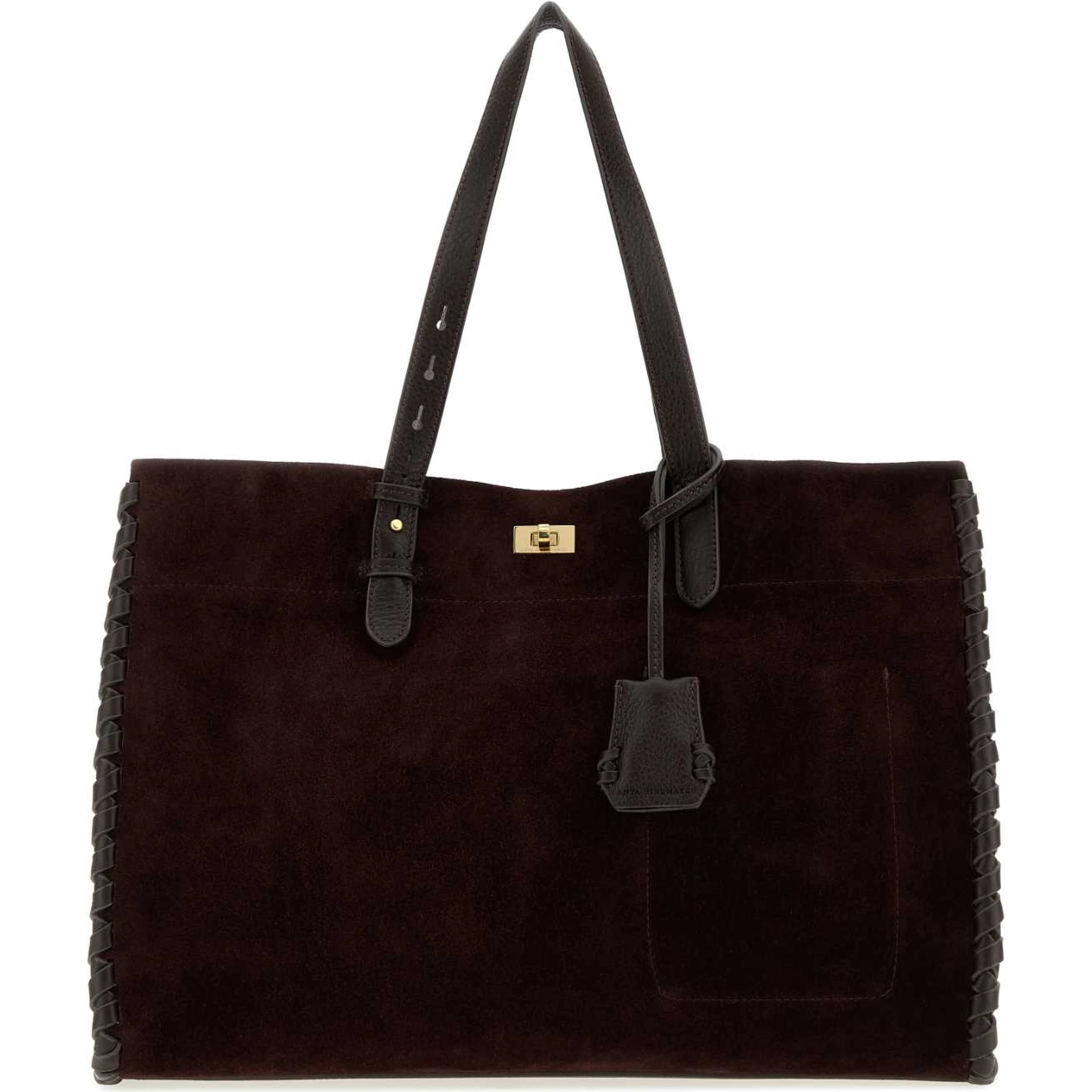 MORTIMER TOTE IN REVERSE SUEDE