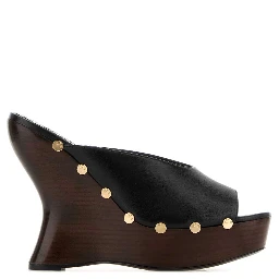 RE26WEDGESANDALSTWOKOLORLEATHER