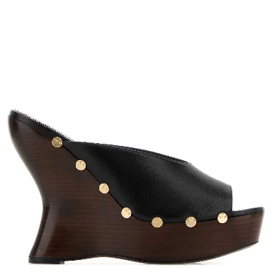 RE26WEDGESANDALSTWOKOLORLEATHER