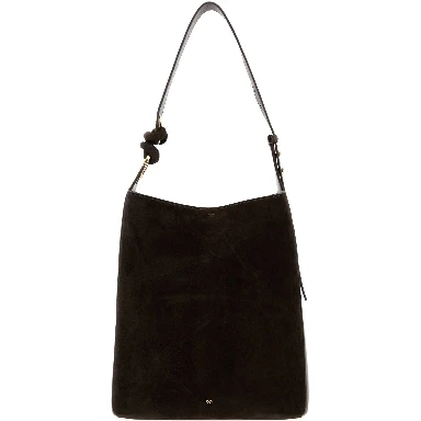 RINGO SHOULDER BAG IN SILKY CALF WITH SUEDE