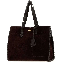 MORTIMER TOTE IN REVERSE SUEDE