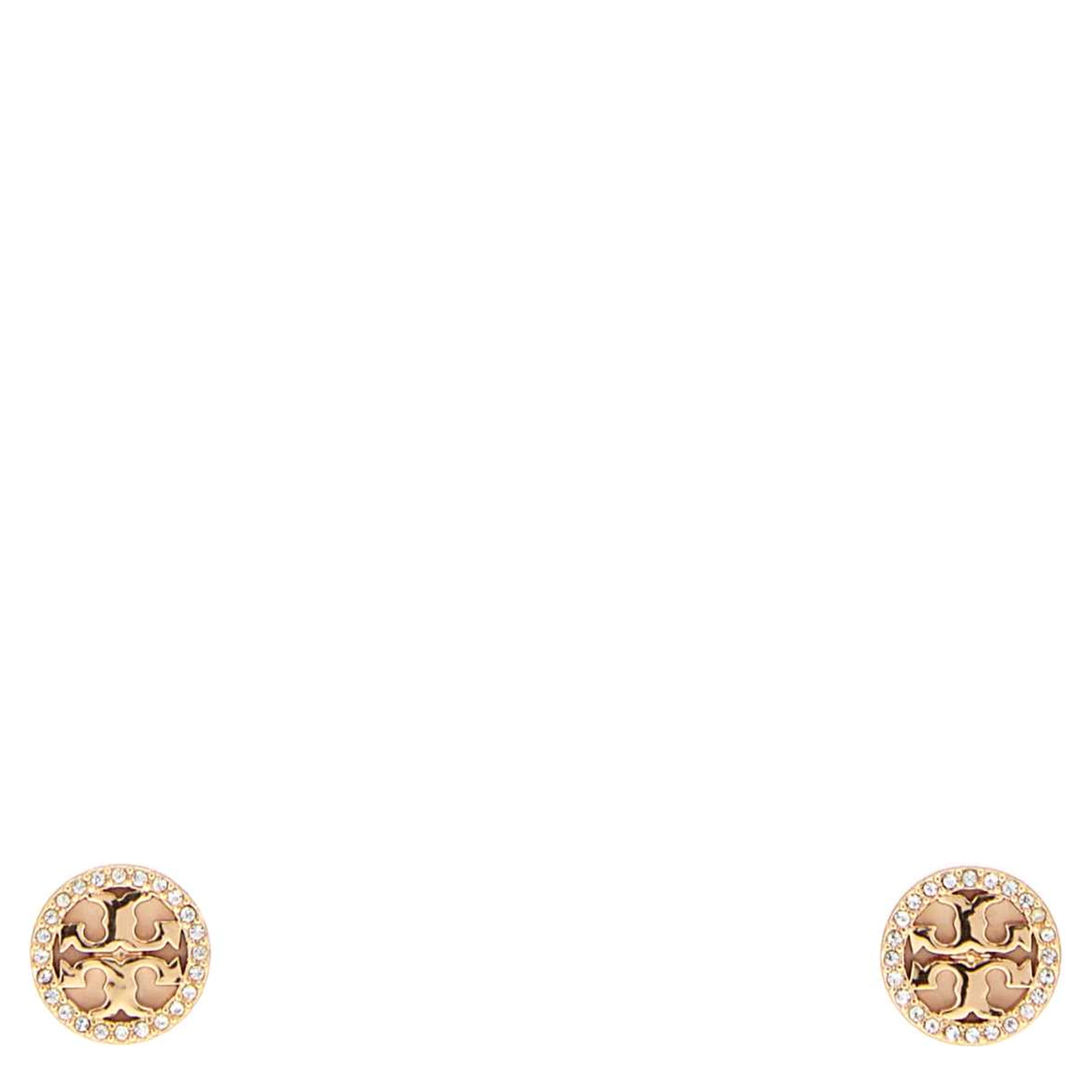 Icon Pavé Circle Stud Earrings