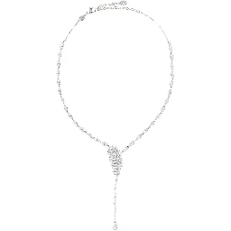 VIENNA:NECKLACE WHI/RHS