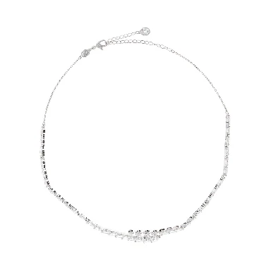 MESMERA:ALL ARD NECKLACE WHI/RHS