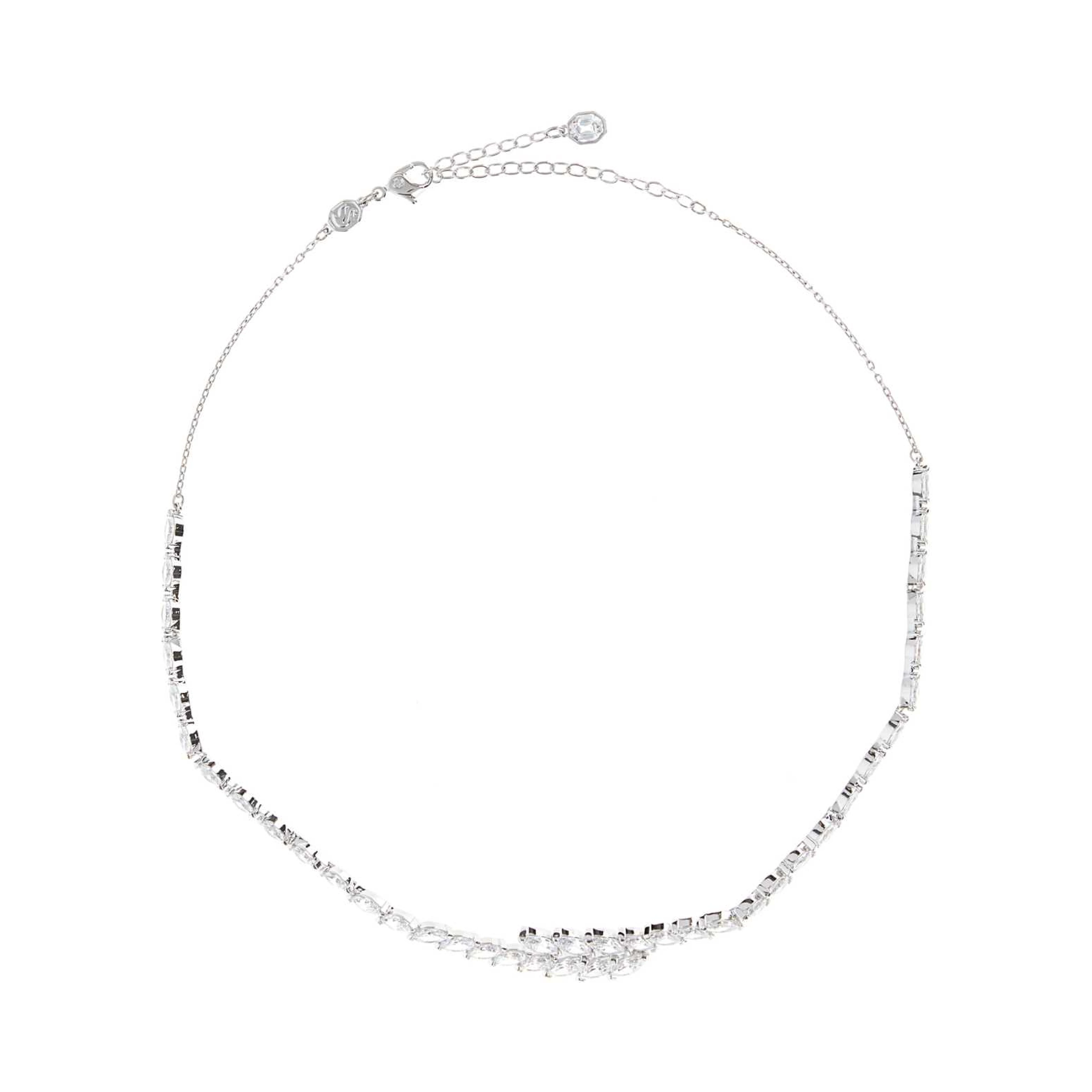 MESMERA:ALL ARD NECKLACE WHI/RHS
