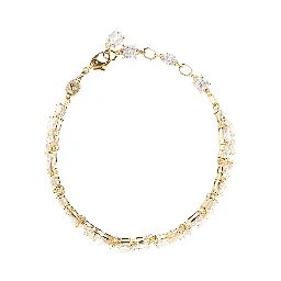 MESMERA:BRACELET DB WHITE/GOS M
