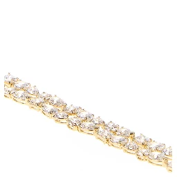 MESMERA:BRACELET DB WHITE/GOS M