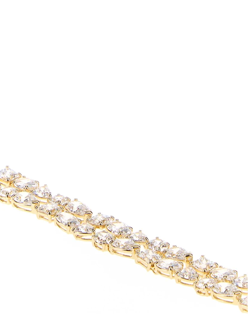 MESMERA:BRACELET DB WHITE/GOS M