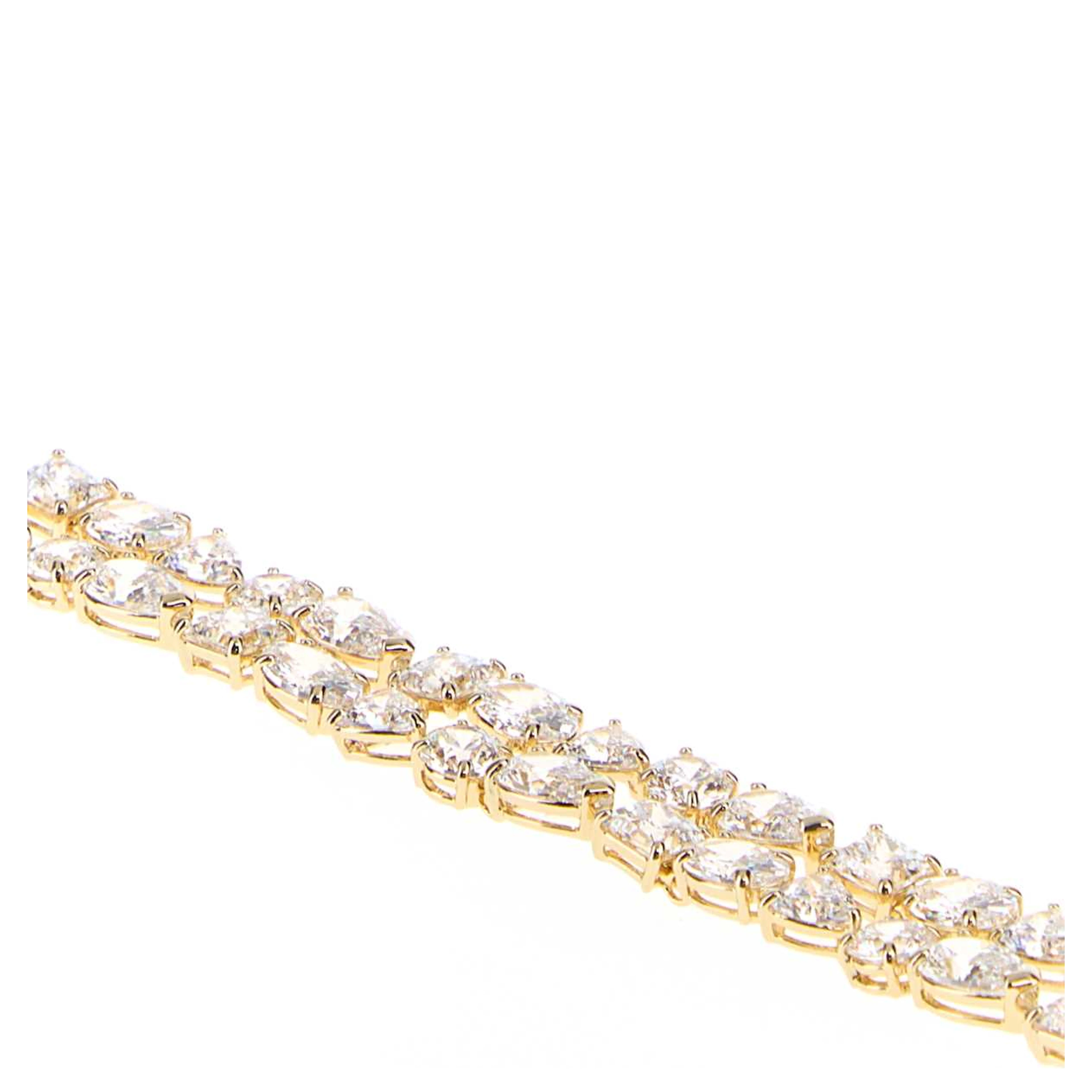 MESMERA:BRACELET DB WHITE/GOS M