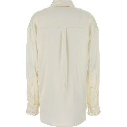 Emb Cuff Satin Pj Top