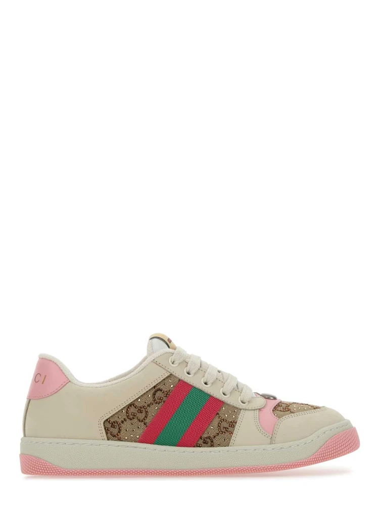 FABRIC UPPER AND RUBBER SOLE SNEAKER