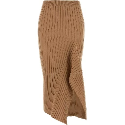 Cotton Ribbed Skirt