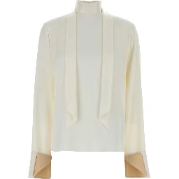 Tie-Back Satin Top