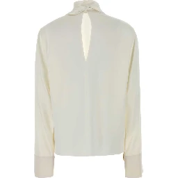 Tie-Back Satin Top