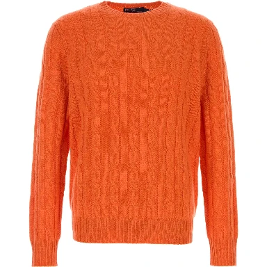 LS CABLE CN-LONG SLEEVE-PULLOVER