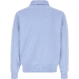 KNIT-HALF ZIP-SWEATSHIRT