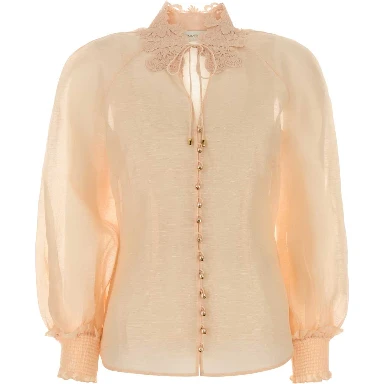 REBELLION COLLARED BLOUSE