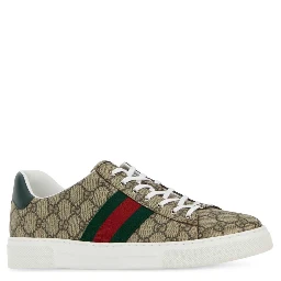 PLASTIC UPPER AND RUBBER SOLE SNEAKER