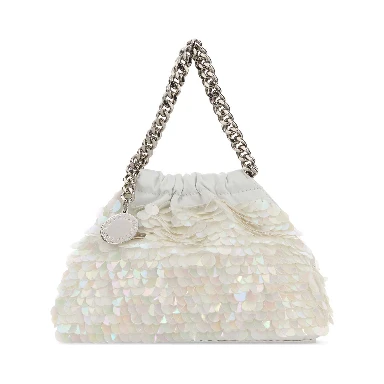 Falabella Mini Drawstring Bag Oversized Sequins On