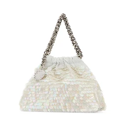 Falabella Mini Drawstring Bag Oversized Sequins On