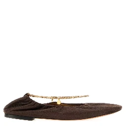 Ballerina Shaggy Deer W/ Chain Detail