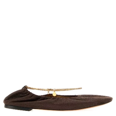 Ballerina Shaggy Deer W/ Chain Detail