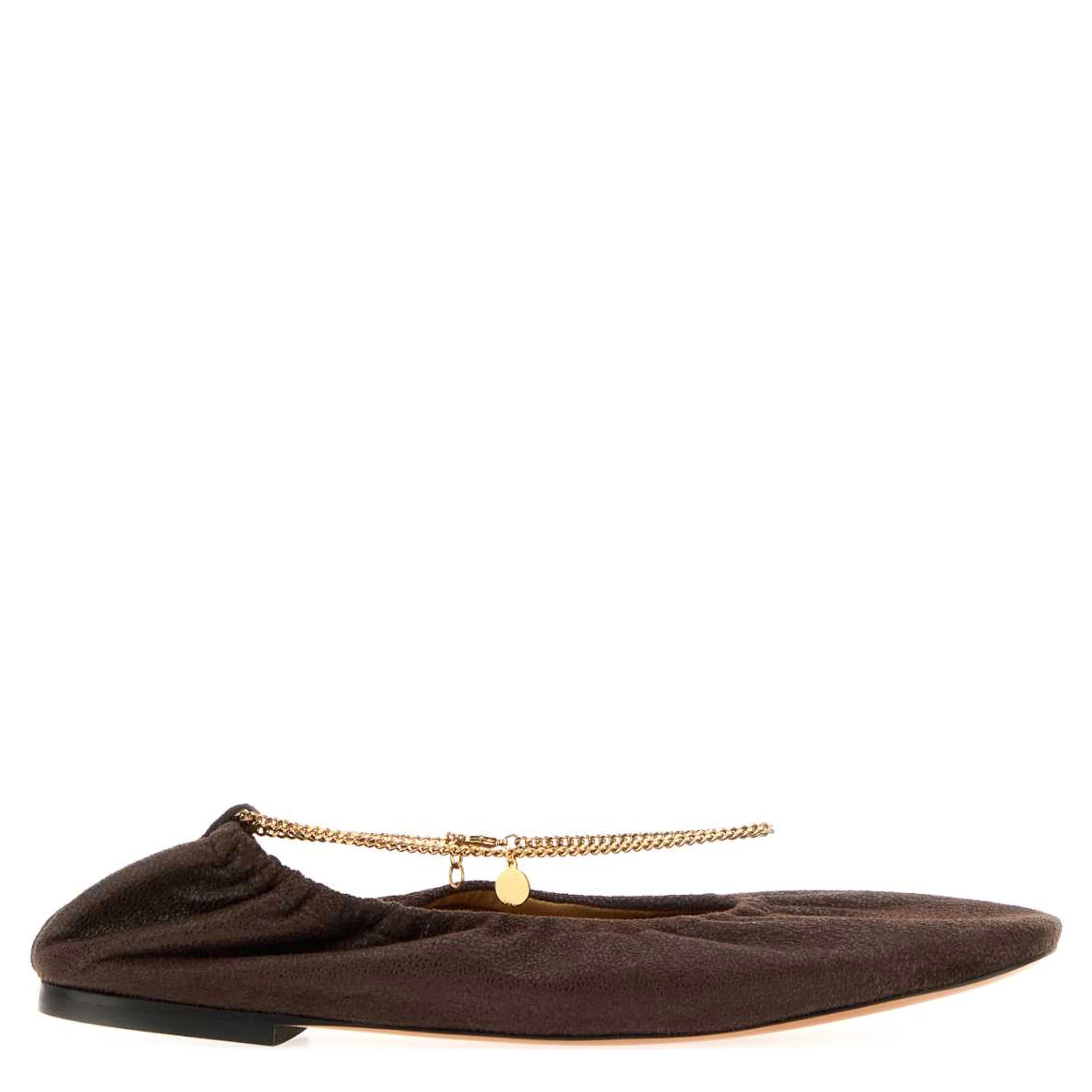Ballerina Shaggy Deer W/ Chain Detail