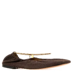 Ballerina Shaggy Deer W/ Chain Detail