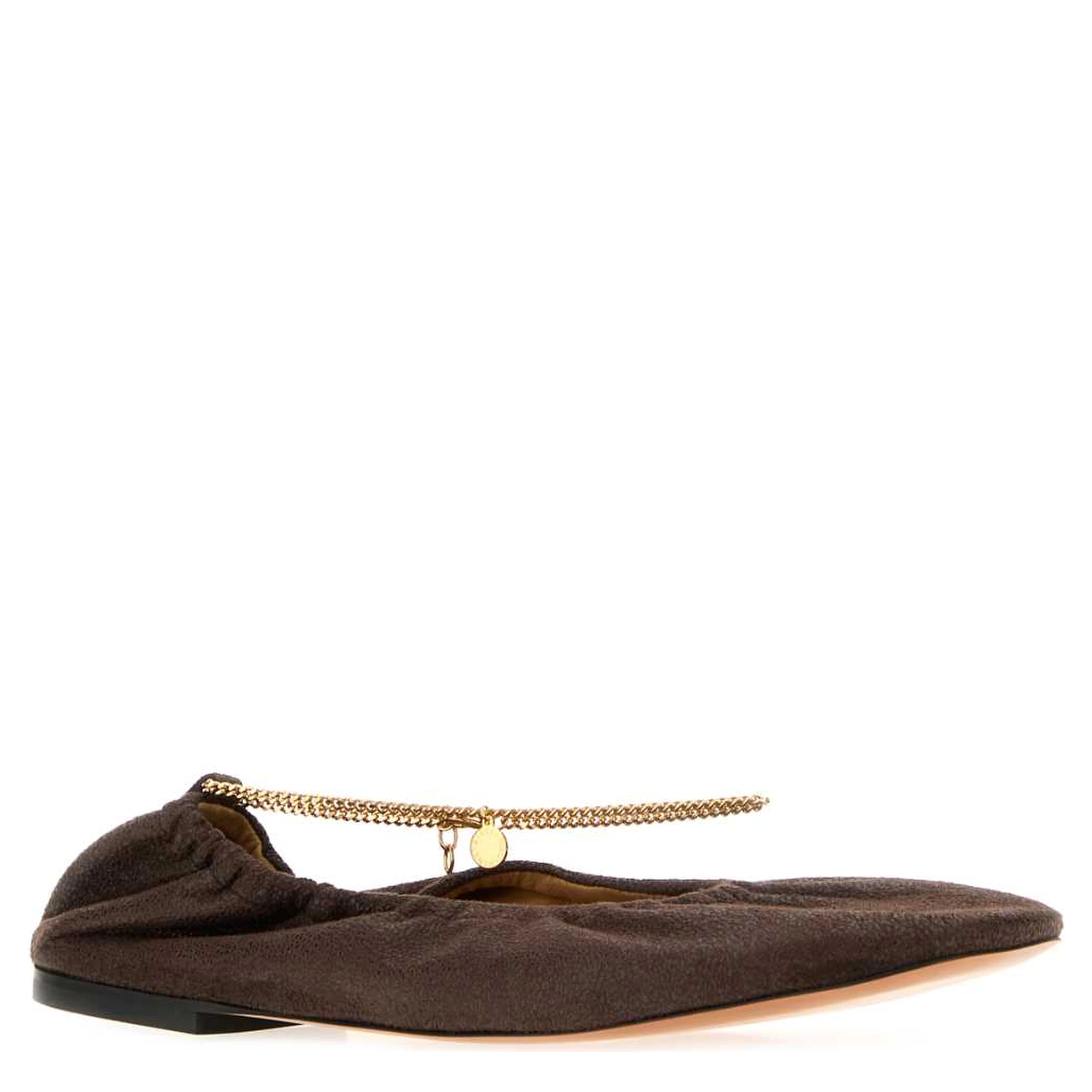 Ballerina Shaggy Deer W/ Chain Detail