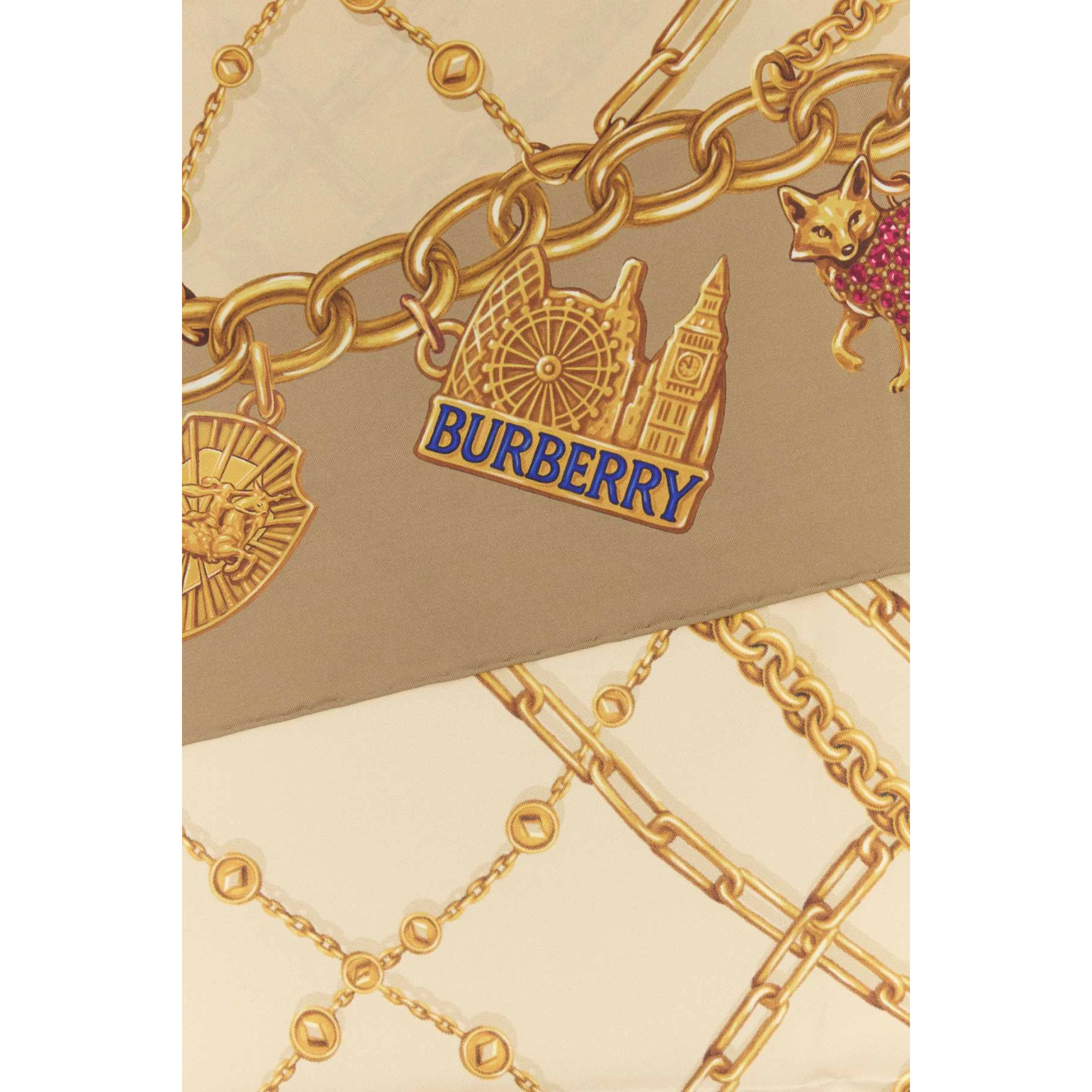 A:SS CHECK CHARM SILK SQU:149922:C5055