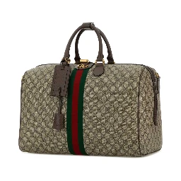 DUFFLE WITH SHOULDER, ADDRESS AND KEYS TAG, PADLOC
