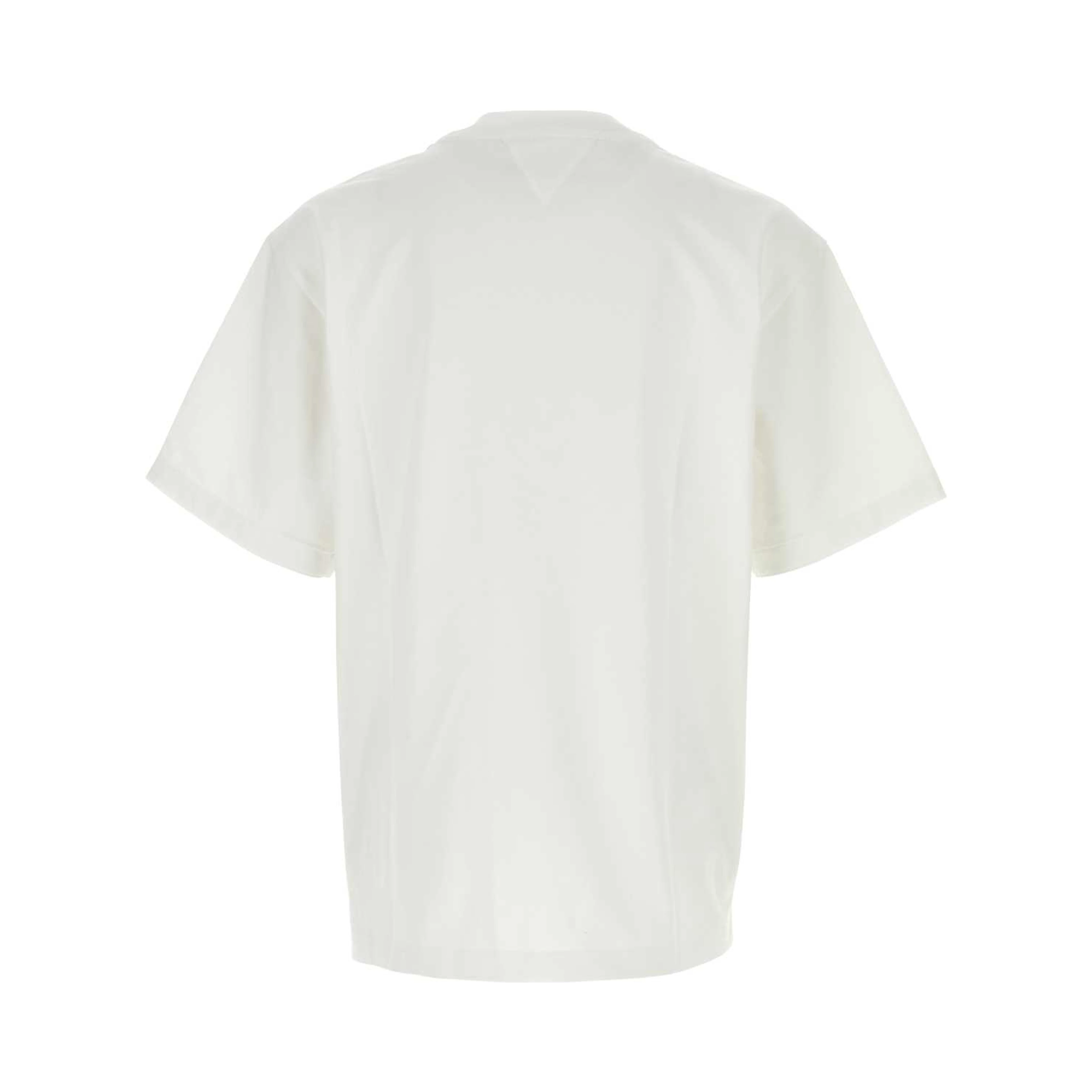 T-SHIRT TASCHINO CON DETTAGLIO PELLE