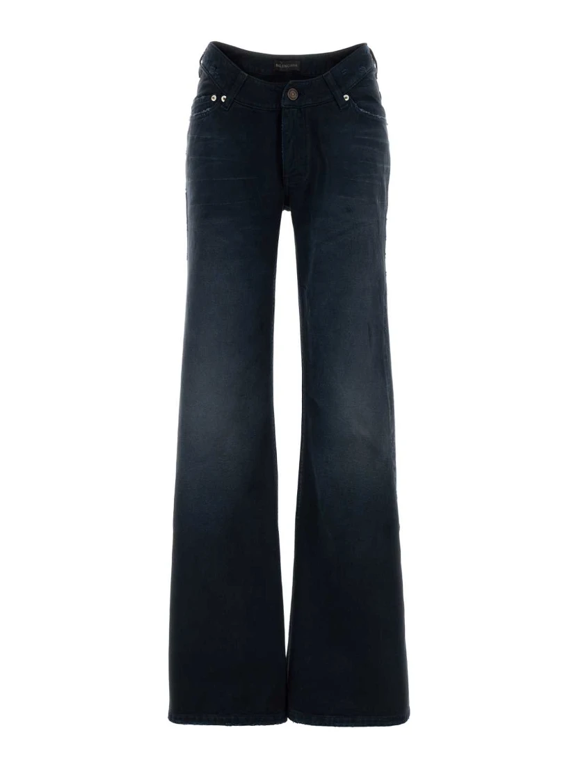 CURVED WAIST PANTS