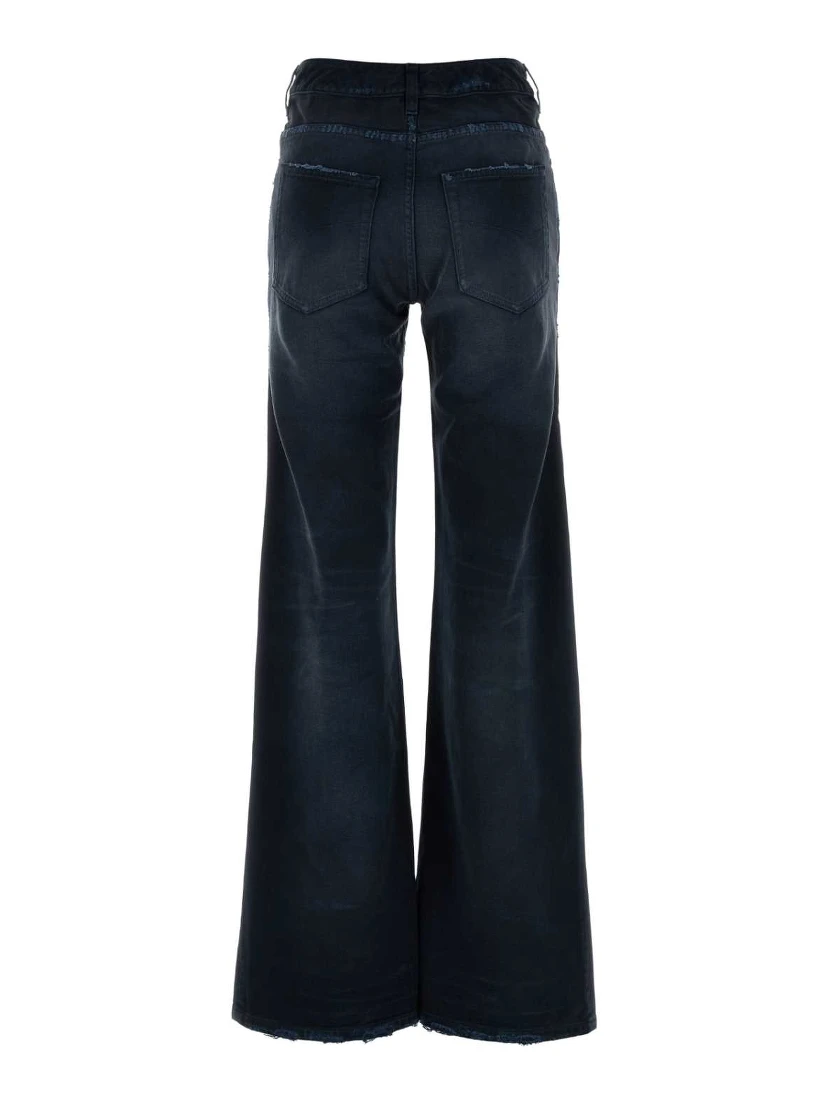 CURVED WAIST PANTS