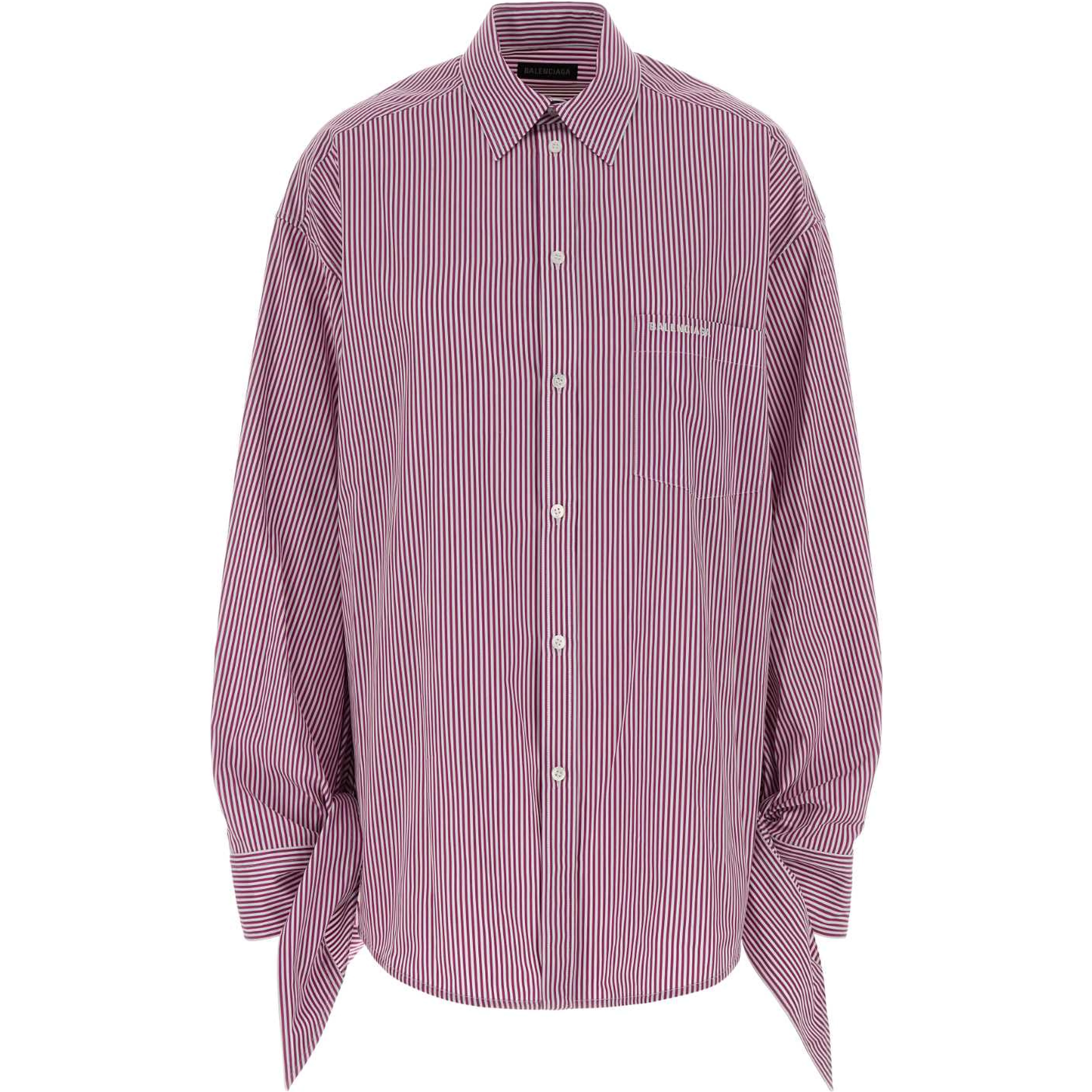 KNOTTED CUFF BLOUSE