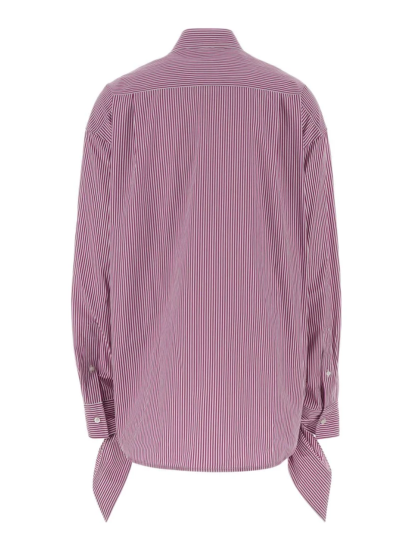 KNOTTED CUFF BLOUSE