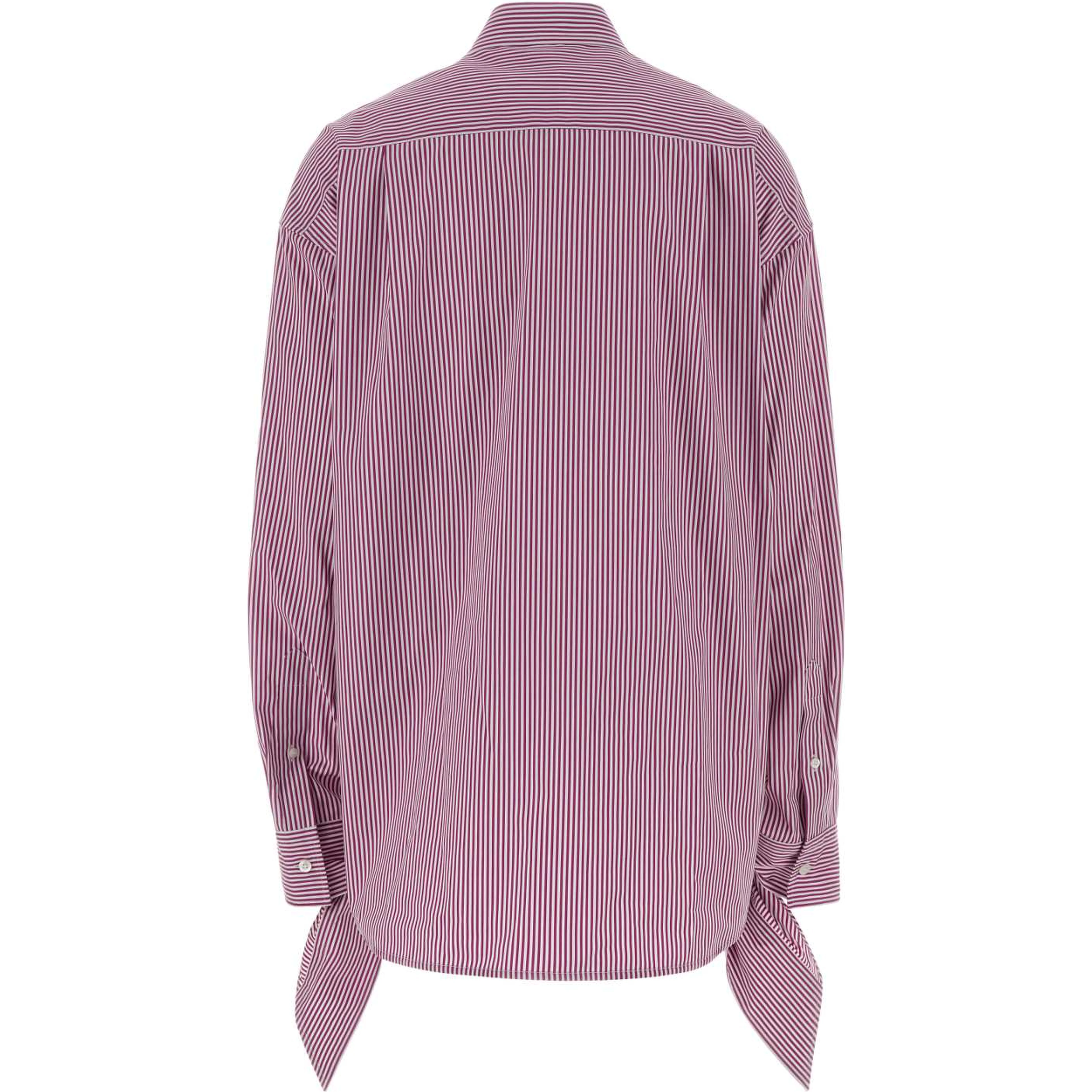 KNOTTED CUFF BLOUSE