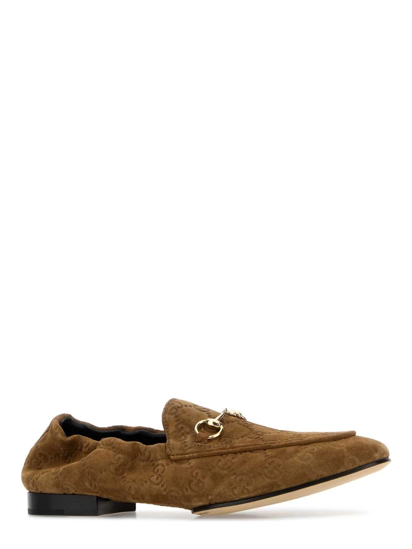 LEATHER UPPER AND SOLE MOCCASIN