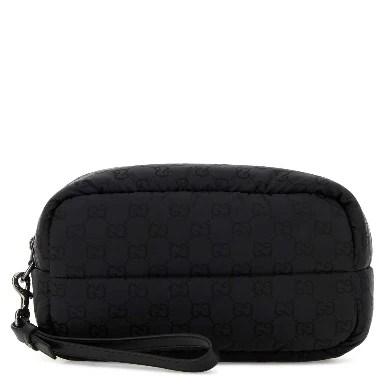 POUCH WITH REMOVABLE HANDLE